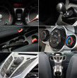Car interior collage