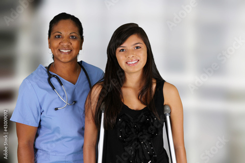 Photo: Nurse and Patient Nurse and Patient