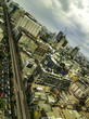 Foto: The cityscape- cityscape with heavy vignette. The cityscape- cityscape with heavy vignette.