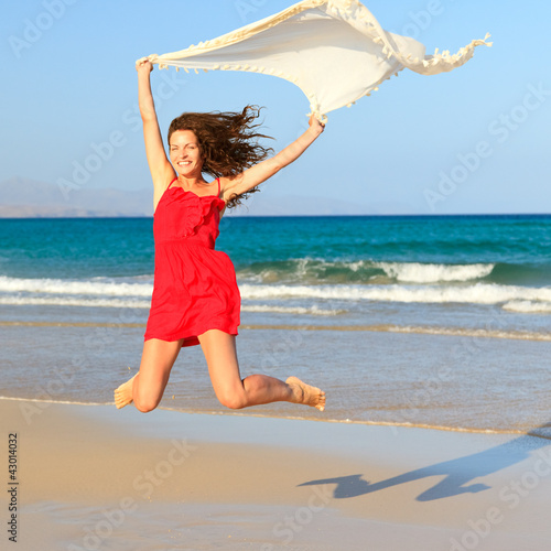Photo: Young woman enjoing summer Young woman enjoing summer
