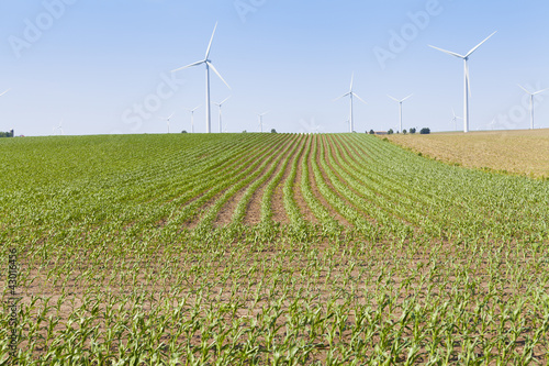 Photo: American Countryside With Windmill American Countryside With Windmill