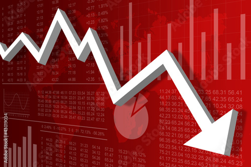Illustration: Recession Economique Recession Economique