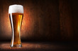 glass with beer