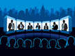 Vector: Virtual meeting Virtual meeting
