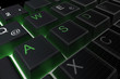 Tastatur-Raster schwarz