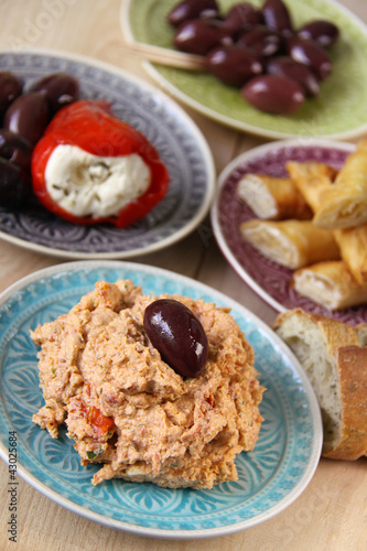 Photo: vier mezze teller vier mezze teller