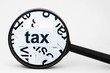Tax concept