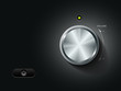 Volume Knob Control, vector illustration