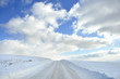 Foto: Snow covered country road Snow covered country road