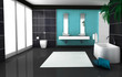 Illustration: Bathroom Interior Bathroom Interior