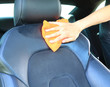 cleaning the car seat