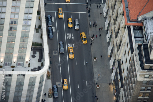 Foto: Cabs in Manhattan Cabs in Manhattan