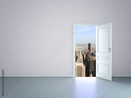 Photo: door to new york door to new york