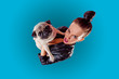 woman with a dog