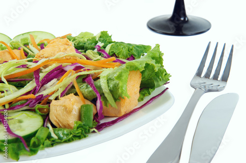 Photo: fresh vegetable salad fresh vegetable salad