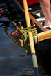 Steuerruder eines Drachenbootes
