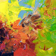 ölfarben pastos gemalt und gespachtelt
