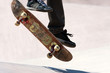 Photo: Skateboarder Jumping Tricks Skateboarder Jumping Tricks