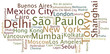 Tag Cloud Cities