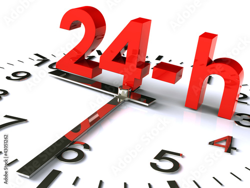 Illustration: UHR 24 h UHR 24 h