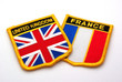 uk and france flags