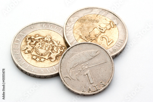 Photo: old latvian coins old latvian coins