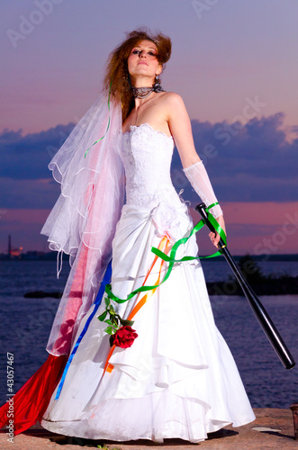 Photo: trash the dress woman trash the dress woman