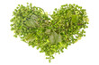 Photo: green grapes heart green grapes heart