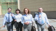Video: Business team in motion Business team in motion