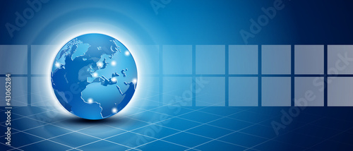 Vector: planète, réseau/connexion/partage planète, réseau/connexion/partage