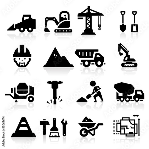 Vector: Construction Icons Construction Icons