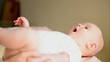 Video: Mother making massage of child's foot Mother making massage of child's foot