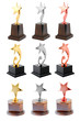 Star ward with white background