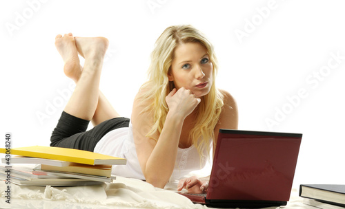 Photo: Sexy student girl Sexy student girl