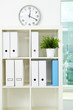 Documents in office