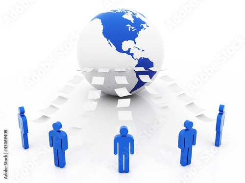 Illustration: Global Communication Global Communication