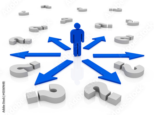 Illustration: team leader. team leader.