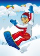 Vector: Snowboarding Snowboarding