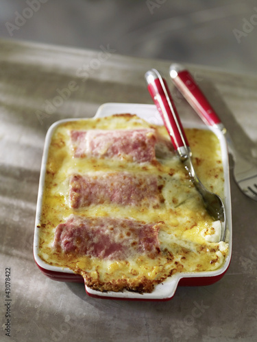 Photo: Gratin d'endives au jambon Gratin d'endives au jambon
