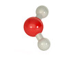 Illustration: molecule of water molecule of water