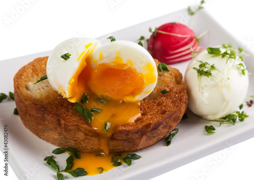 Foto: Boiled egg and toast Boiled egg and toast