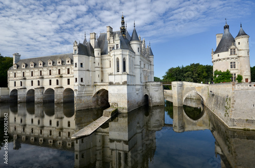 Photo: Au château de Chenonceau Au château de Chenonceau