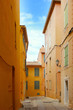 Rustic Street in Saint Tropez by Day, France