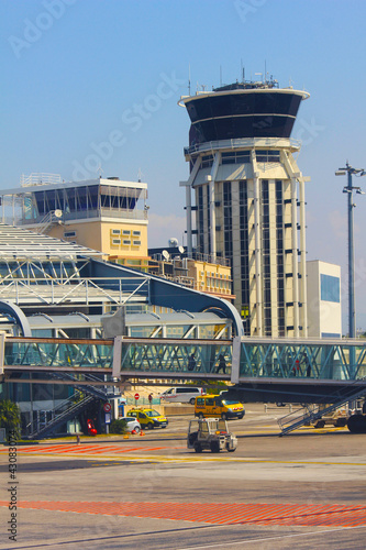 Photo: Sunny day at Nice Airport, Southern France Sunny day at Nice Airport, Southern France
