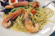 Spaghetti with mazzancolle