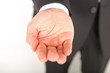 Hand aufmachen