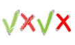 true false, icons, sign
