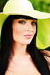 lady in green