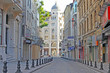 Old streets without people , Istanbul. Turkey