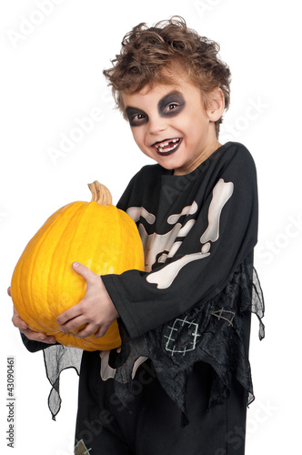Foto: Child in halloween costume Child in halloween costume